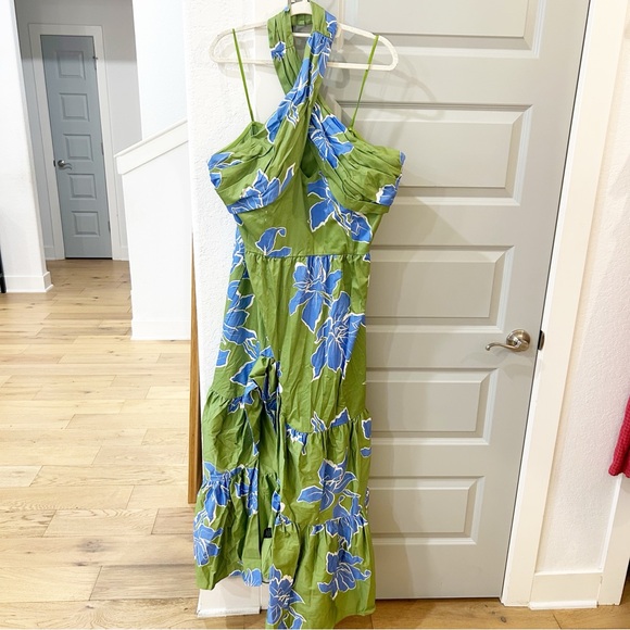 NWT Anthropologie Hutch Joslin Halter Floral Maxi Dress - Picture 8 of 11